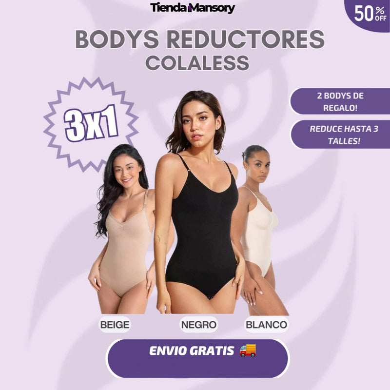 3 Piezas - Body Moldeador Ajustable